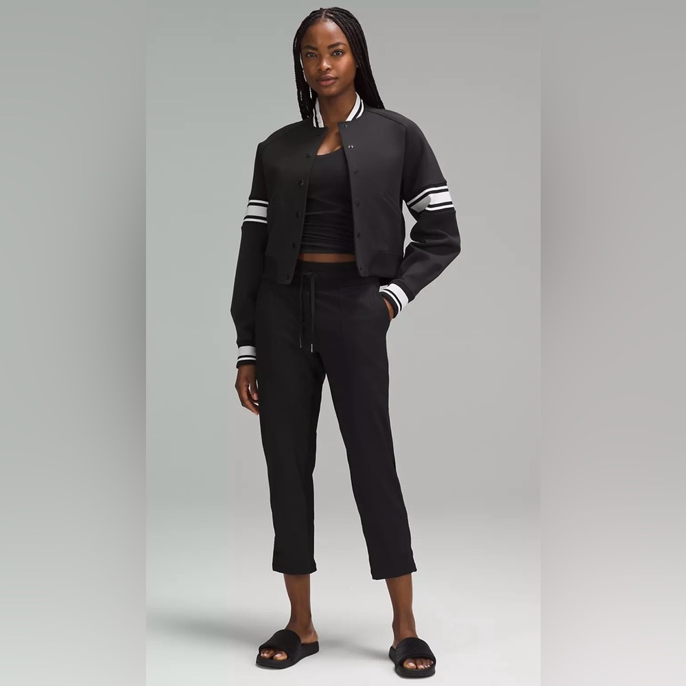 Lululemon Dance Studio Crop Pants Inseam 25” In Black Size 8